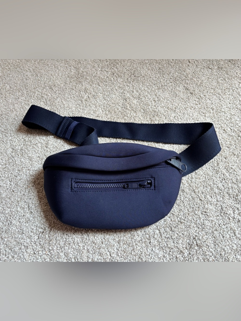 Dagne Dover navy blue Ace Fanny pack crossbody